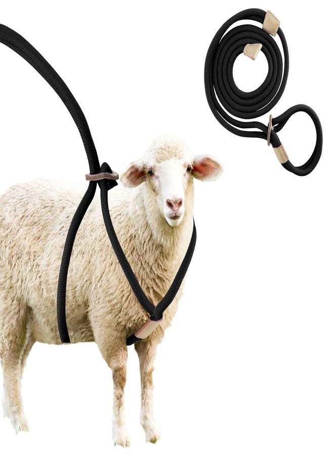 MHLLGN Goat Harness, Goat Supplies, Goat Harness for Walking, Washable Goat Leash, Goat Accessories, Livestock Supplies for Goats, Sheeps - Image 1
